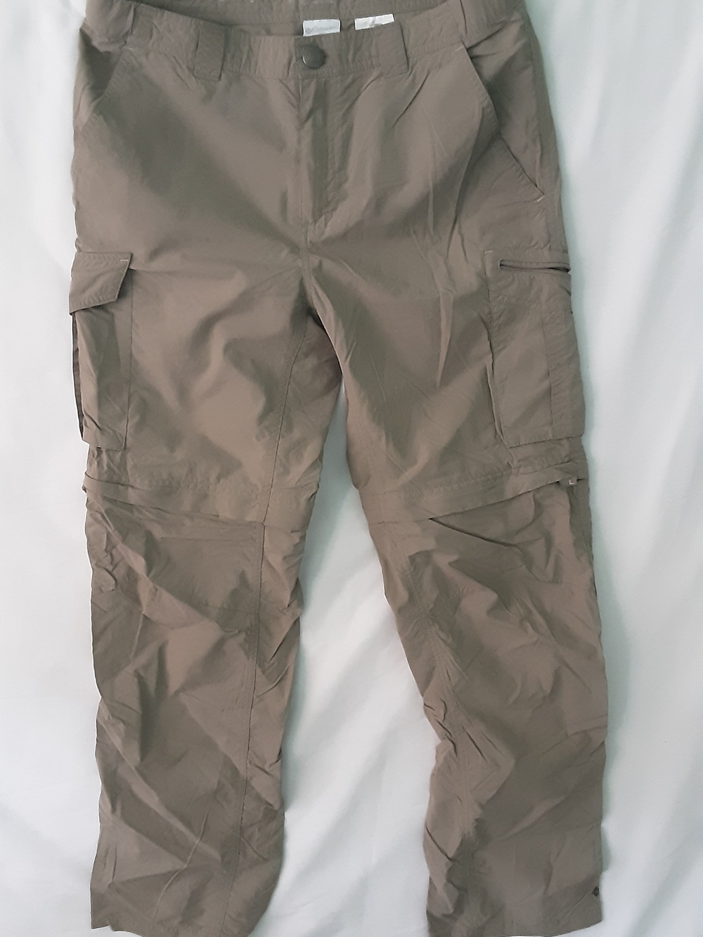 Men's Olive Convertible Cargo Pants